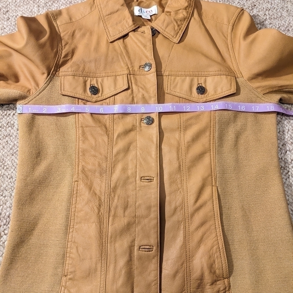 DENIM and Company leather jacket size xs - Picture 12 of 12